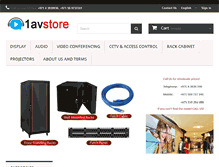 Tablet Screenshot of 1avstore.com